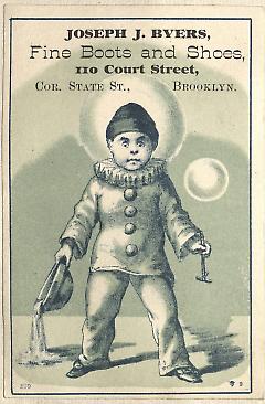 Tradecard. Joseph J. Byers. 110 Court Street. Brooklyn.