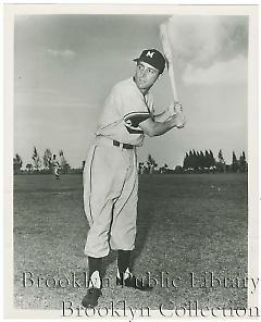 [Carmen Mauro in Montreal Royals uniform]