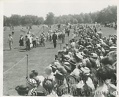 [Sunday school parade in Prospect Park]