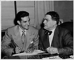 [Ralph Branca with Branch Rickey]