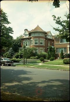 [View of house on north side of President Street.]