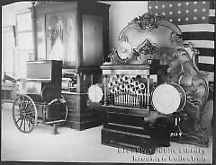 [Three mechanical musical instruments]