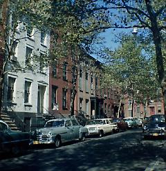 [View of west side of Willow Place.]