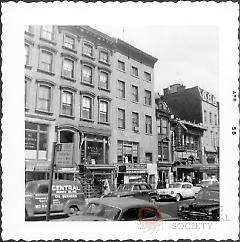 [View of Montague Street. (North side between Henry Street + Clinton Street.)]