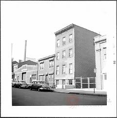 [West side of Lawrence Street between Tillary Street and Johnson Street, looking south.]