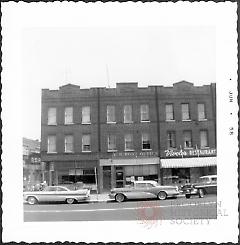 [Southeast corner of 68th Street and 4th Avenue (left).]